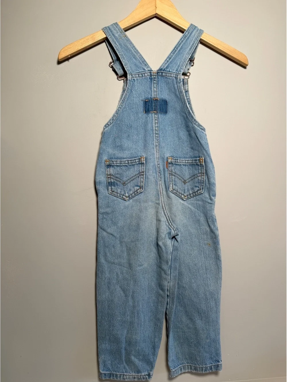 Vintage Orange Tag Little Levi’s Overalls Size 4t